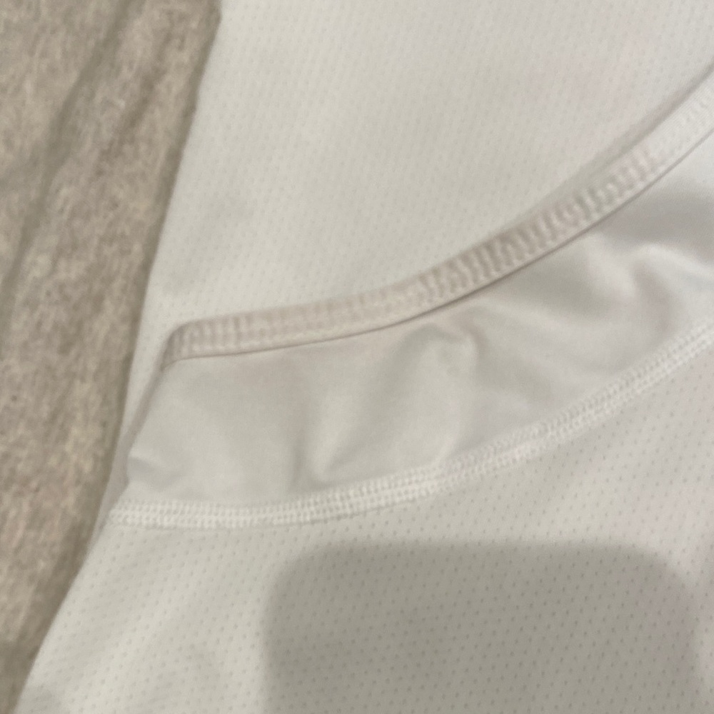 **SOLD** Nike Cream Dri-Fit Razor Back Tank Top - Picture 3 of 5
